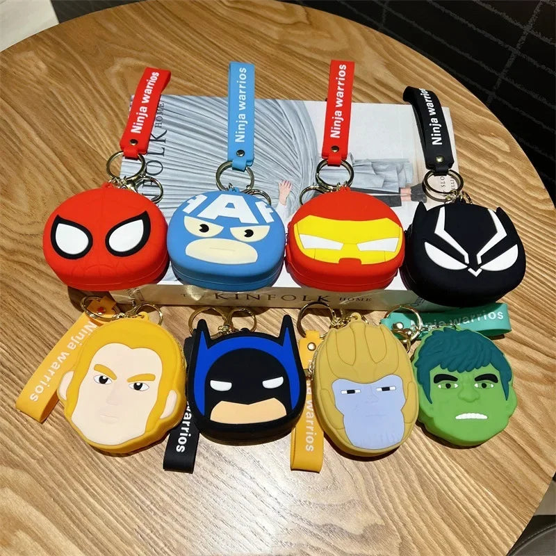 Geldbörse Silikon Avengers Black Panther – Silberne Schwarze Maske