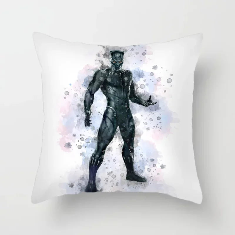 Kissenbezug Black Panther - Künstlerisches Aquarell