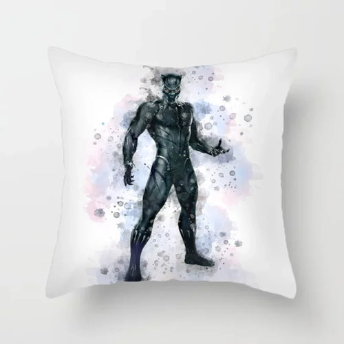 Kissenbezug Black Panther - Künstlerisches Aquarell