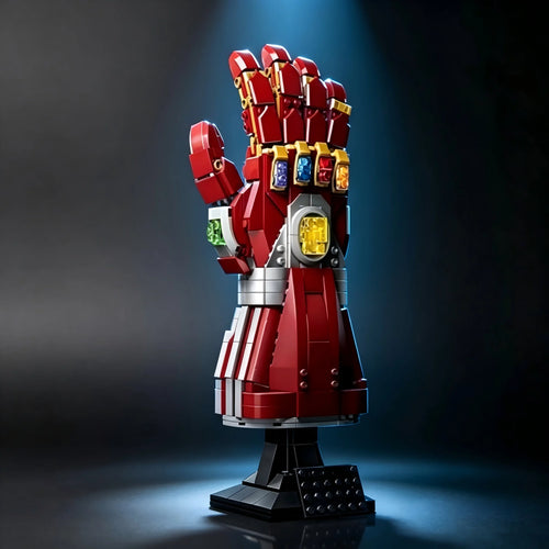 Iron Man Nano Gauntlet 3D Puzzle - Bausatz 675 Teile Rot Gold