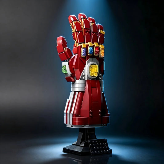 Iron Man Nano Gauntlet 3D Puzzle - Bausatz 675 Teile Rot Gold