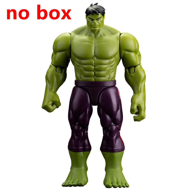 Avengers Set – Sammelfiguren Iron Man Thor Hulk Spider-Man 18cm