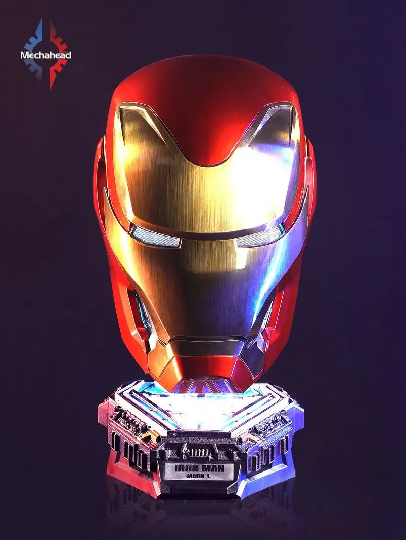 Iron Man Avengers Helm - Cosplay MK50 Motorisiert Rot und Gold