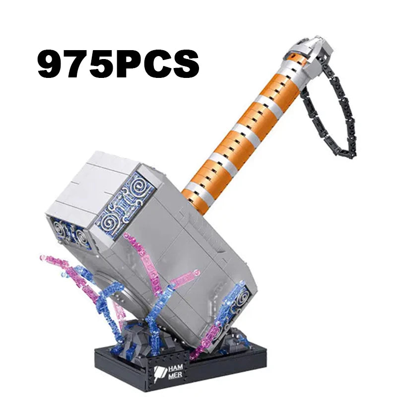 Avengers Thor's Hammer Bausteinfigur - 975 Teile