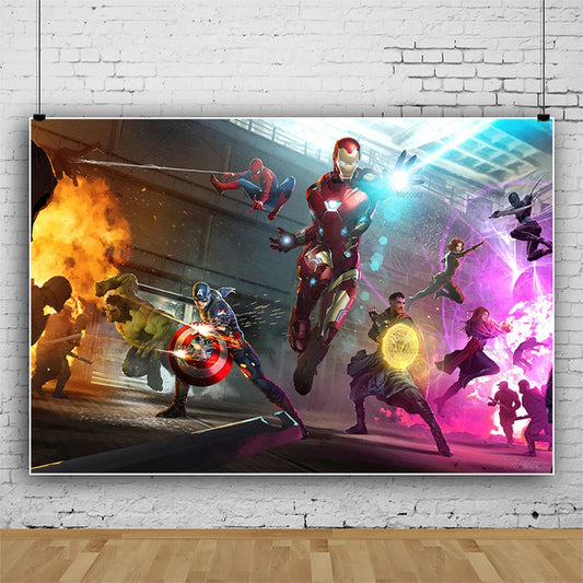 Poster Avengers Portale - Wandbild