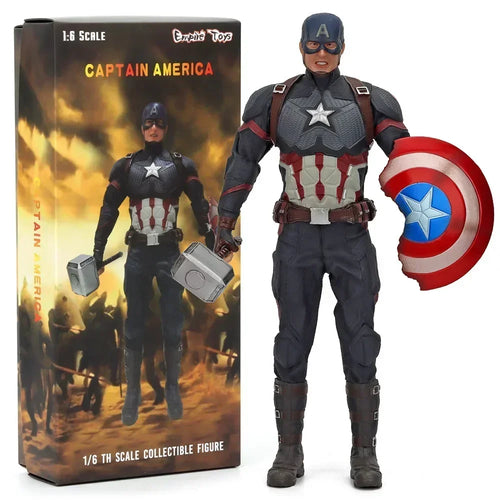 Avengers Captain America Figur - Goldene Edition 1/6