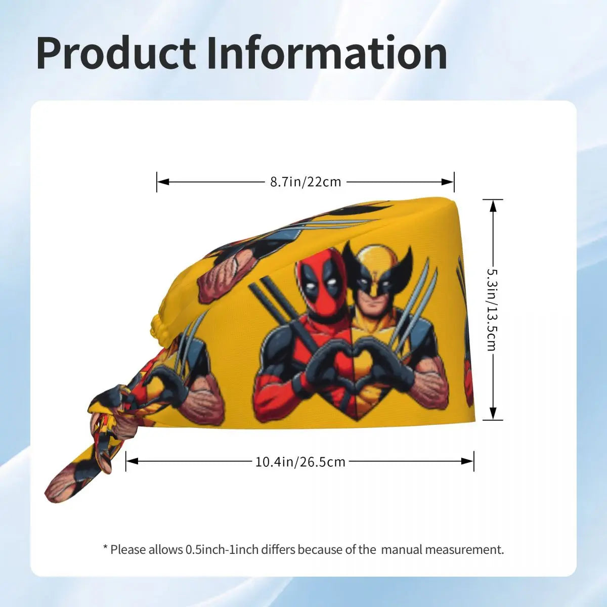 Bandana Deadpool – Schwarz Portrait