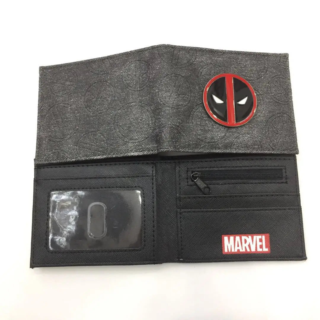 Geldbörse Avengers Deadpool – Zweifarbig Grau Filz Marvel