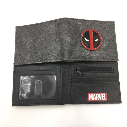 Geldbörse Avengers Deadpool – Zweifarbig Grau Filz Marvel