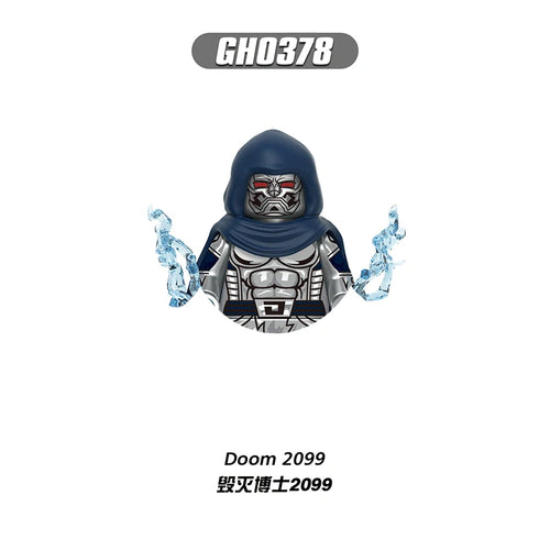 Doctor Doom Figur – Doom 2099 blaue Blitze