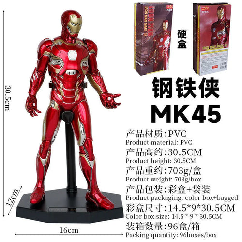 Iron Man MK45 Figur – PVC 30cm