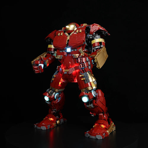 LED-Beleuchtungsset für LEGO Hulkbuster 76210 – Komplettbeleuchtung