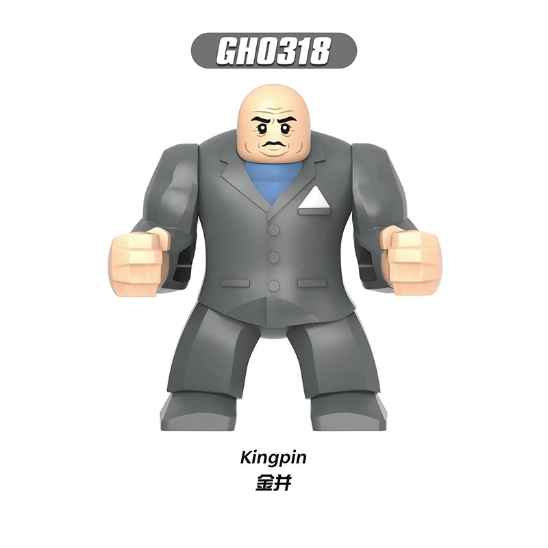 Figur Kingpin – Minifigur graues Kostüm