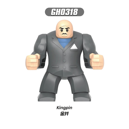 Figur Kingpin – Minifigur graues Kostüm