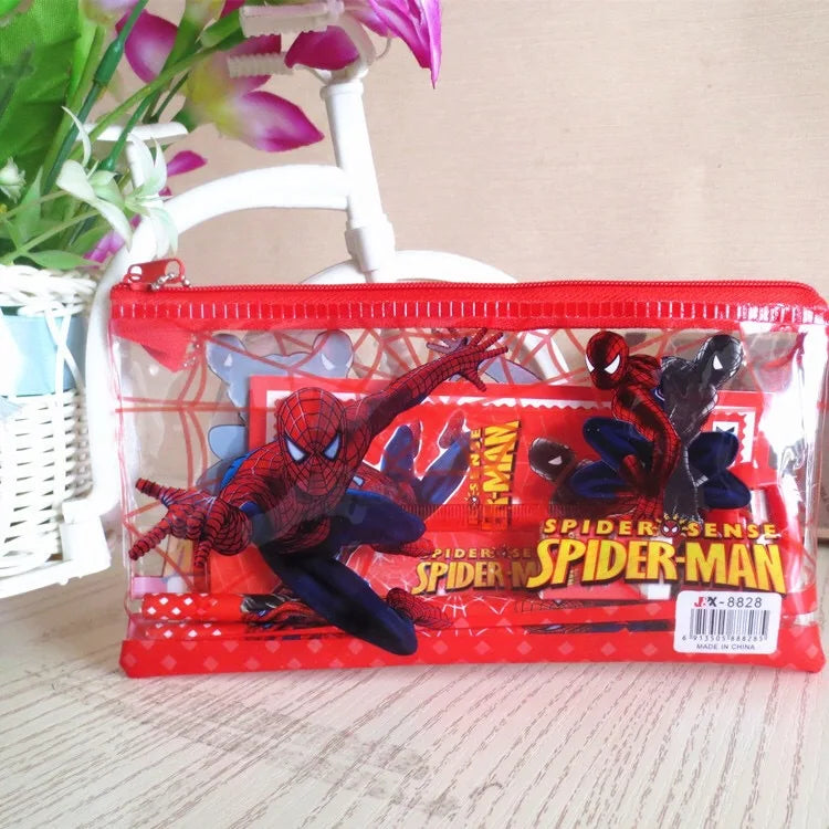 Avengers Schulset - Radiergummi Anspitzer Notizbuch