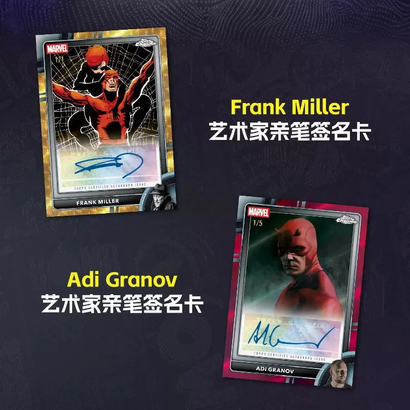 Topps Chrome Marvel Comics 2026 Sammelkarten – Offizielles Wolverine Venom Boxset