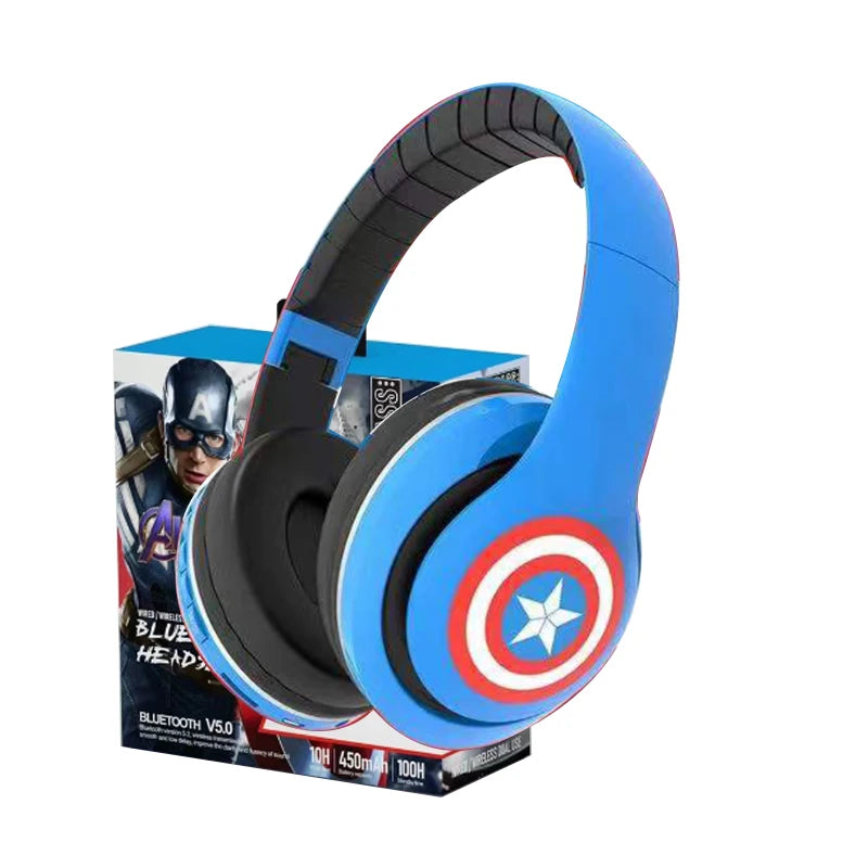 Bluetooth-Kopfhörer Avengers Captain America - Hellblau