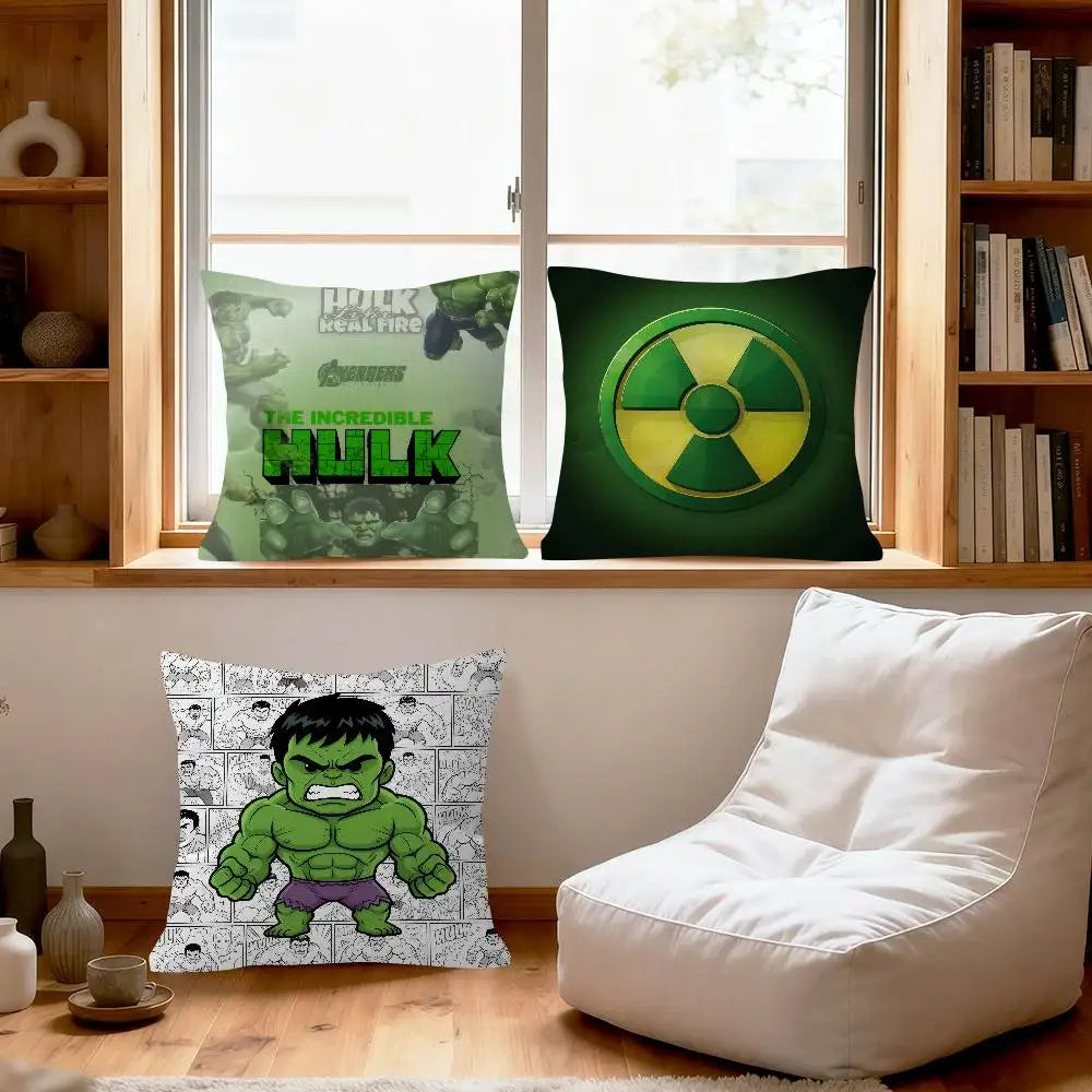 Kissenbezug Hulk - Ausgestreckte Faust Comic