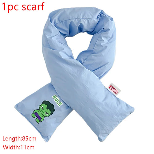 Avengers Schal Hulk - Hellblau Chibi