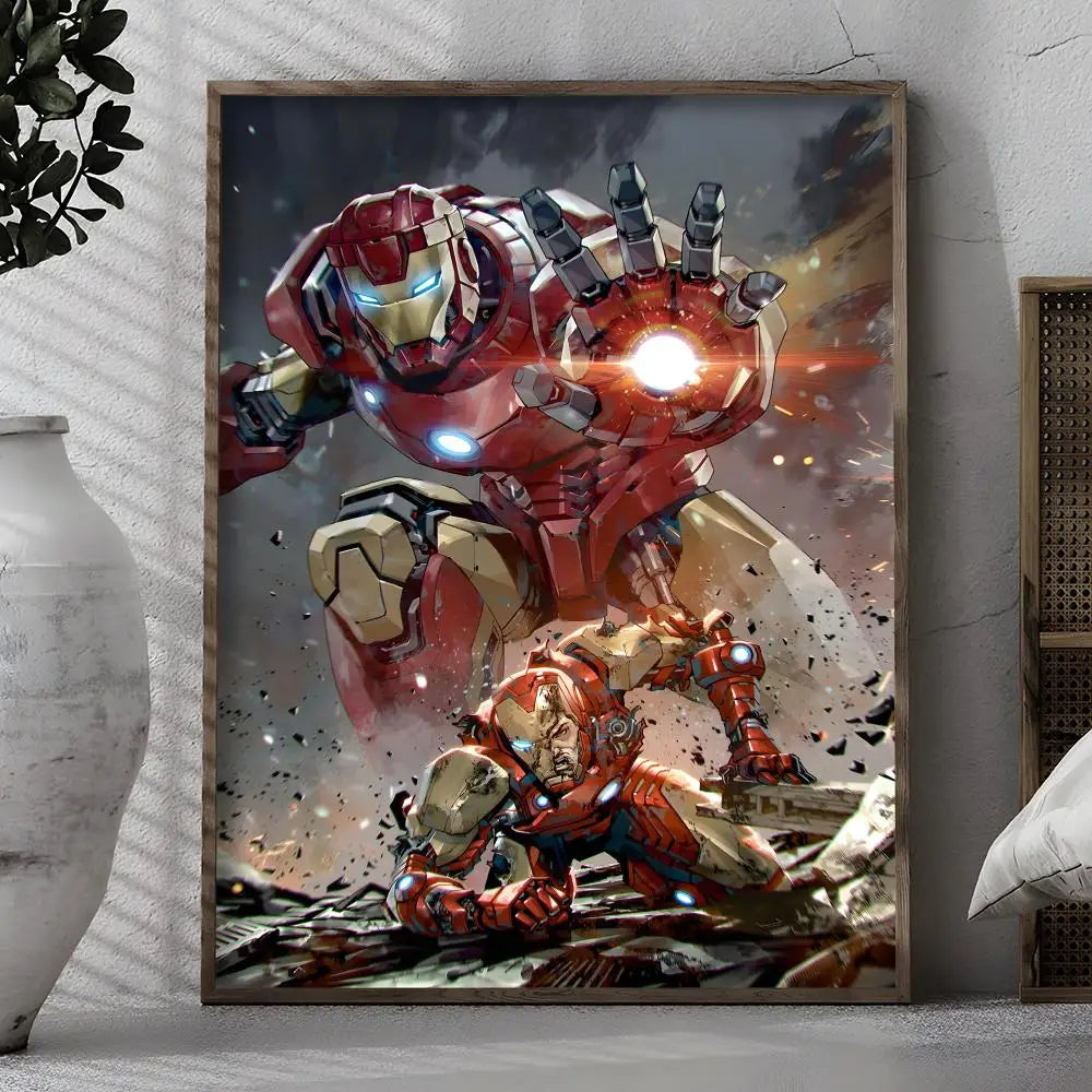 Sticker Iron Man – Letztes Duell