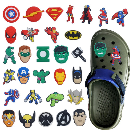 Avengers Superhelden Charms - Schuhzubehör 30 Stück