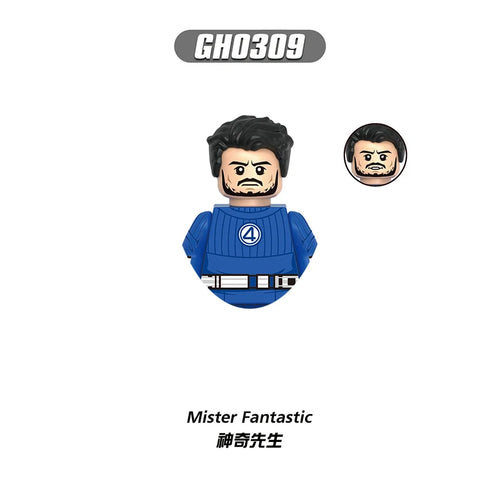 Figur Fantastic Four Mister Fantastic – Blau