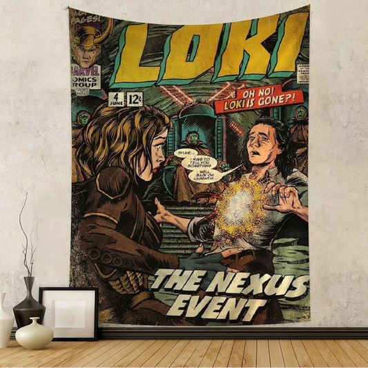 Wandteppich Loki – Decke The Nexus Event