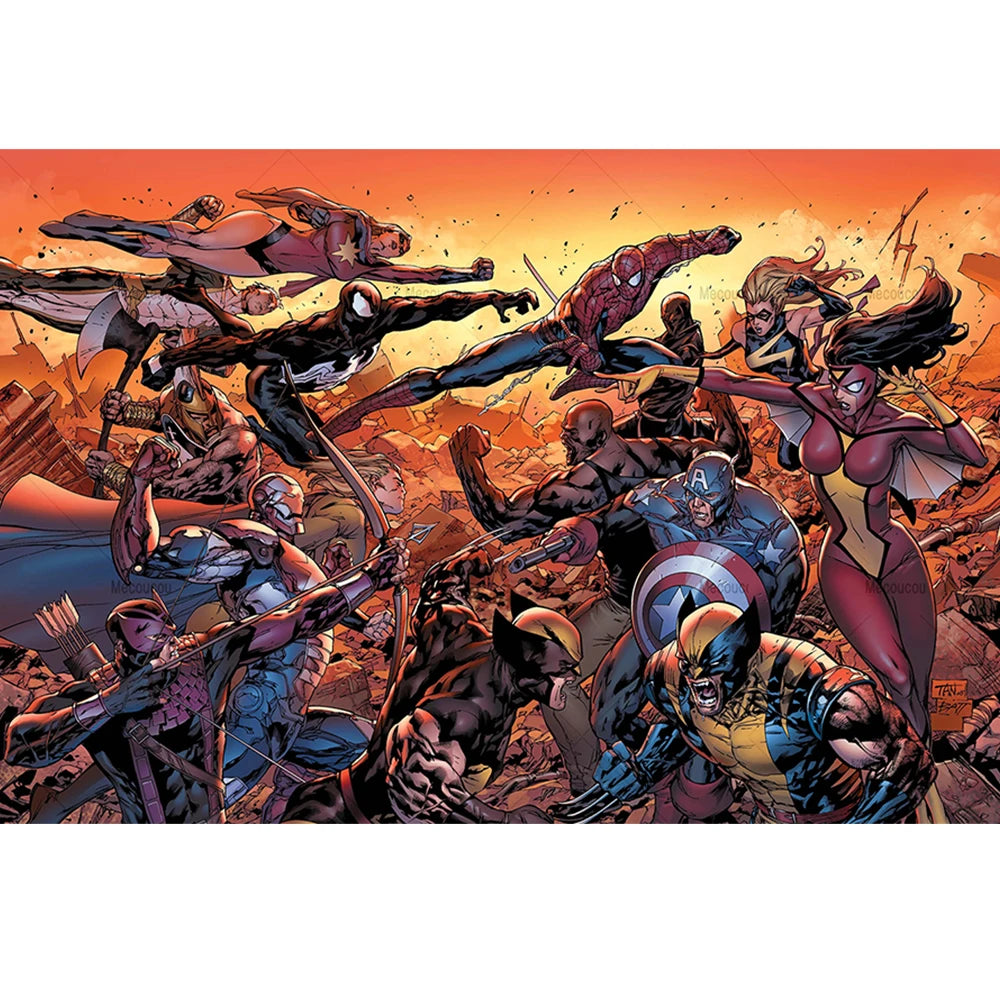 Poster Avengers Wolverine - Comic-Schlacht