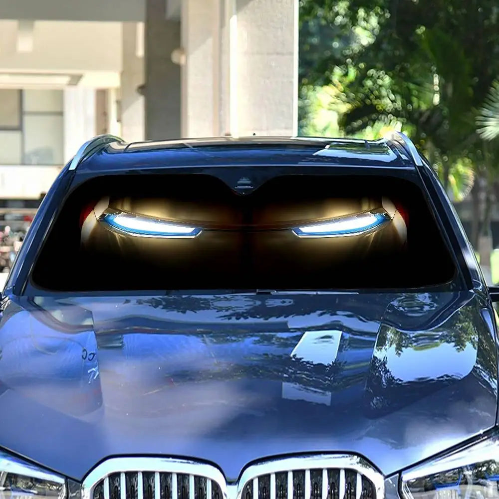 Iron Man Auto Sonnenblende - UV-Schutz Windschutzscheibe