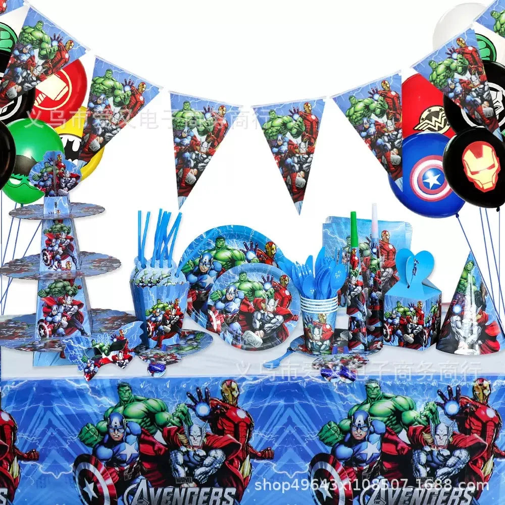 Avengers Geburtstagsdekoration – 5-teiliges Set