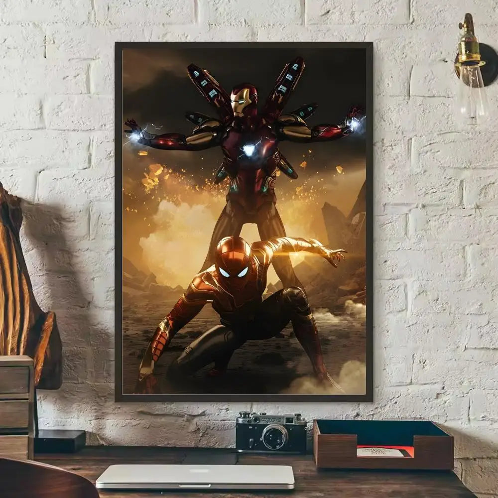 Aufkleber Iron Man - Actionszene