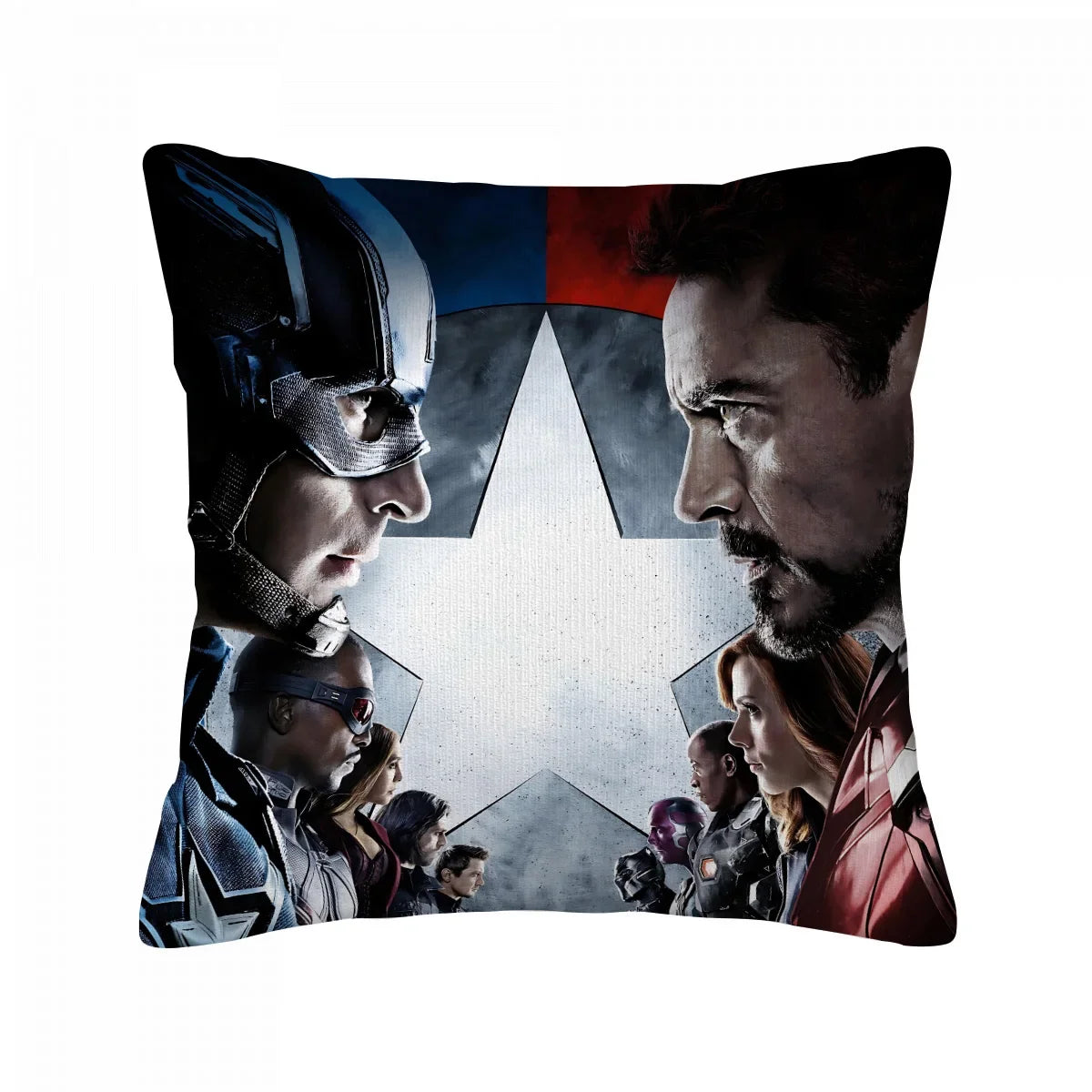 Kissenbezug Avengers Gruppe – Poster Civil War