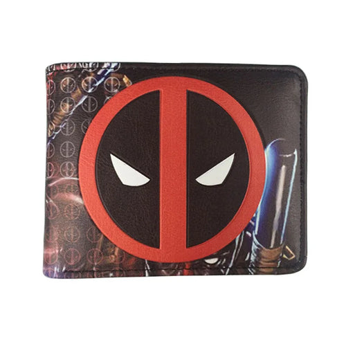 Avengers Deadpool Geldbörse – Rotes Logo mit Dolch