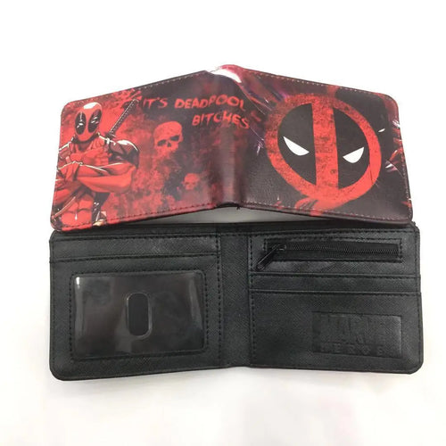 Avengers Deadpool Brieftasche - Offenes Comic Rot