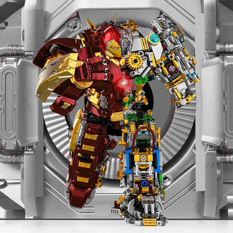 Avengers Iron Man Hulkbuster Minifigur aus Klemmbausteinen – 2653 Teile