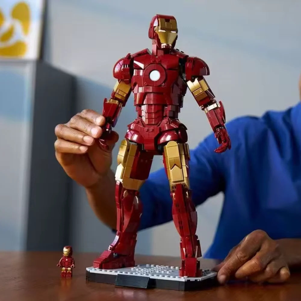 Iron Man Figur – Bausteine