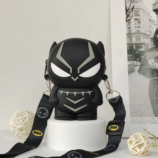 Umhängetasche Avengers Figur Black Panther – Schwarz