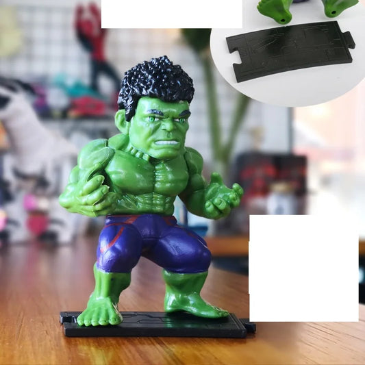 Hulk Figur – Mini Chibi hockend