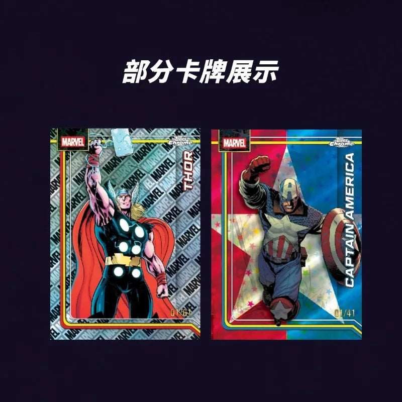 Topps Chrome Marvel Comics 2026 Sammelkarten – Offizielles Wolverine Venom Boxset