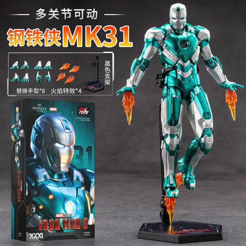 ZD Toys Iron Man MK31 Figur – Tony Stark Actionfigur