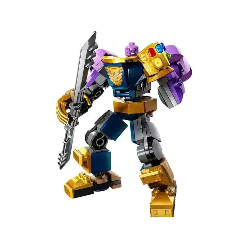Baukästen Mecha Avengers - Captain America Hulk Wolverine Thanos
