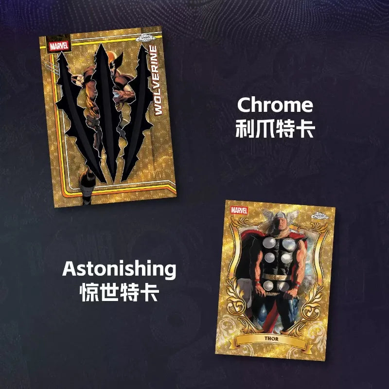 Topps Chrome Marvel Comics 2026 Sammelkarten – Offizielles Wolverine Venom Boxset