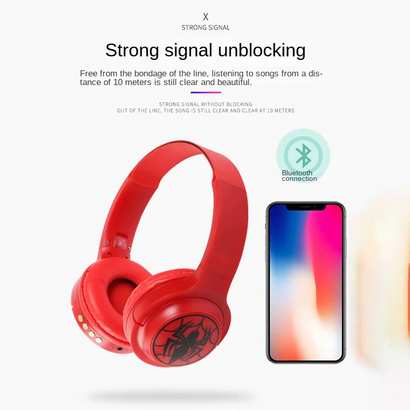 Avengers Bluetooth-Kopfhörer Black Panther - Schwarz Gold