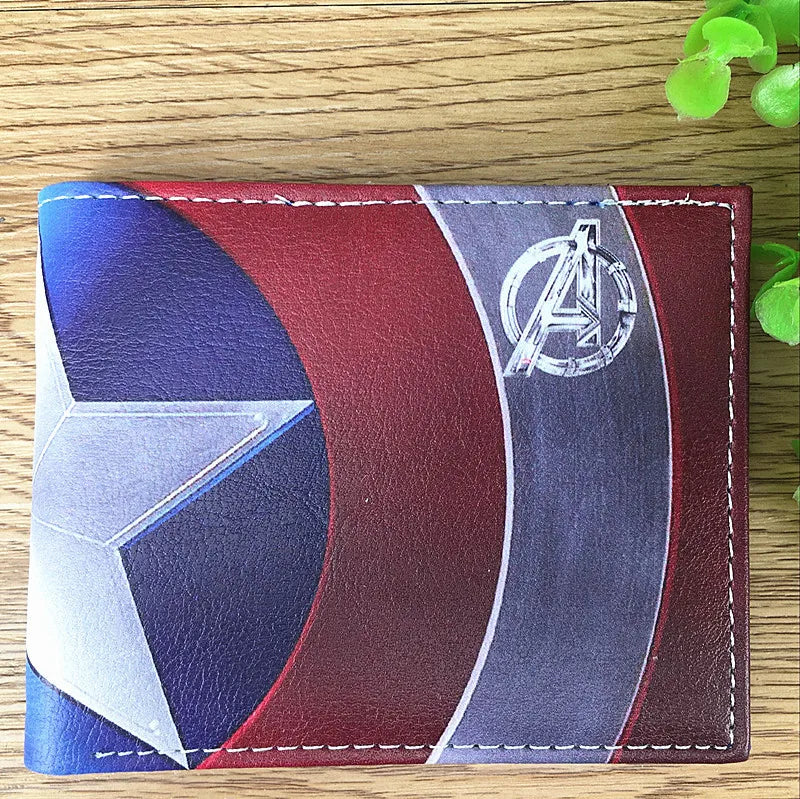 Portemonnaie Avengers Captain America – Abgenutzter Diagonalschild