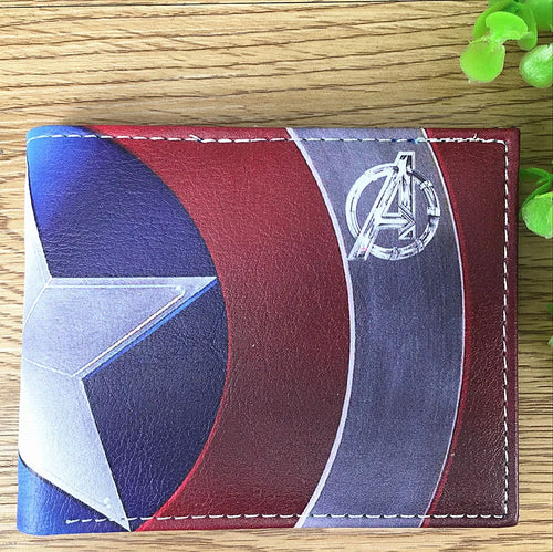 Portemonnaie Avengers Captain America – Abgenutzter Diagonalschild
