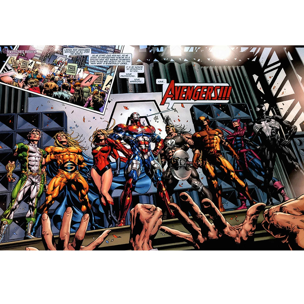 Poster New Avengers - Comic-Cover