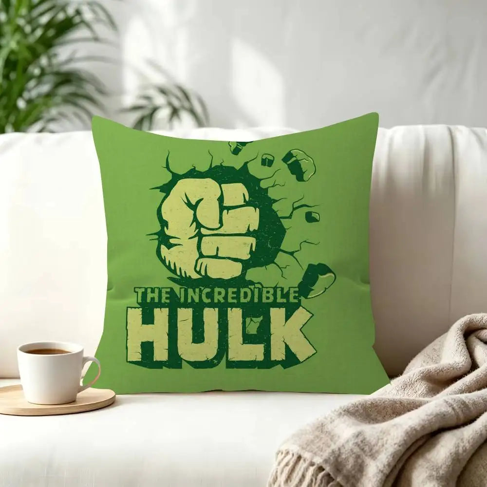 Kissenbezug Hulk - Faust durch die Wand