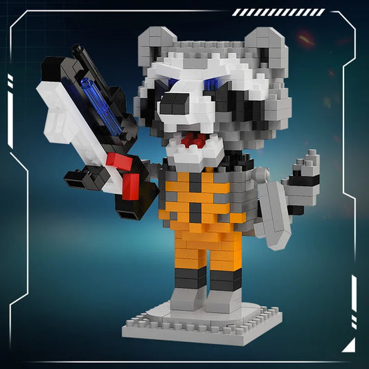Avengers Bausätze Rocket Raccoon Chibi - Laserpistole