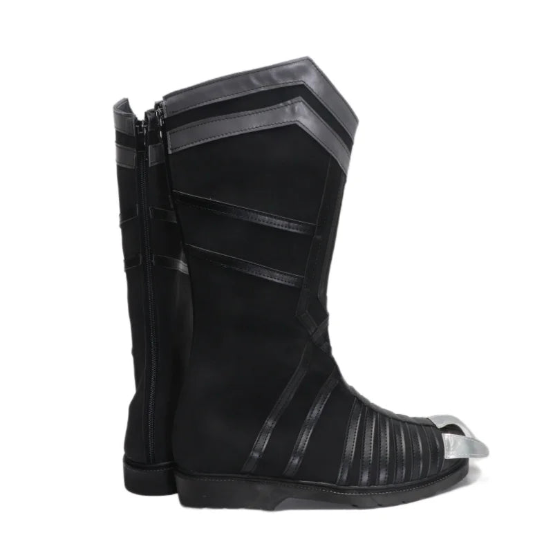 Black Panther Schuhe - Schwarze Krallenstiefel
