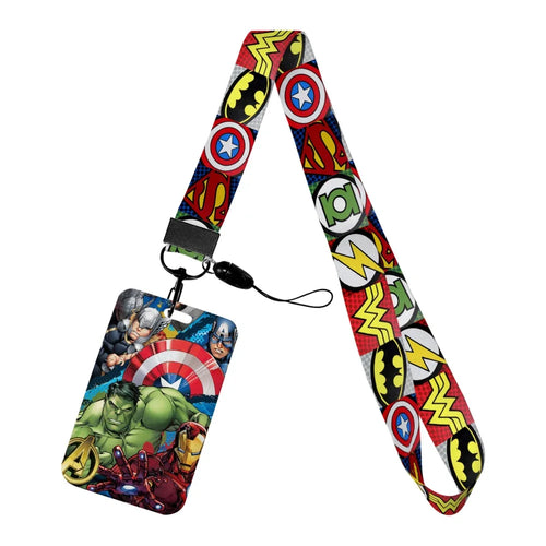 Avengers Ausweishalter - Thor Hulk Iron Man Gruppe